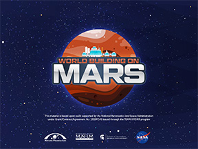 World Building on Mars Lessons