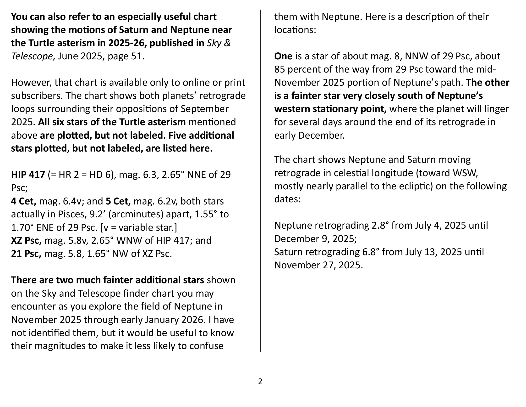 Extra Content for November 2025